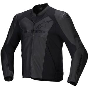 Alpinestars Faster 3 Airflow zwart leren motorjack
