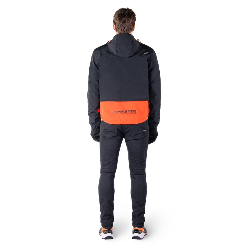 Alpinestars Mootant Waterdichte Parka zwart-fluoranje