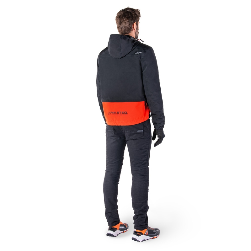 Alpinestars Mootant Waterdichte Parka zwart-fluoranje