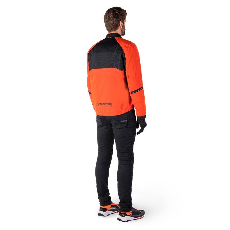 Alpinestars Mootant Waterdichte Parka zwart-fluoranje
