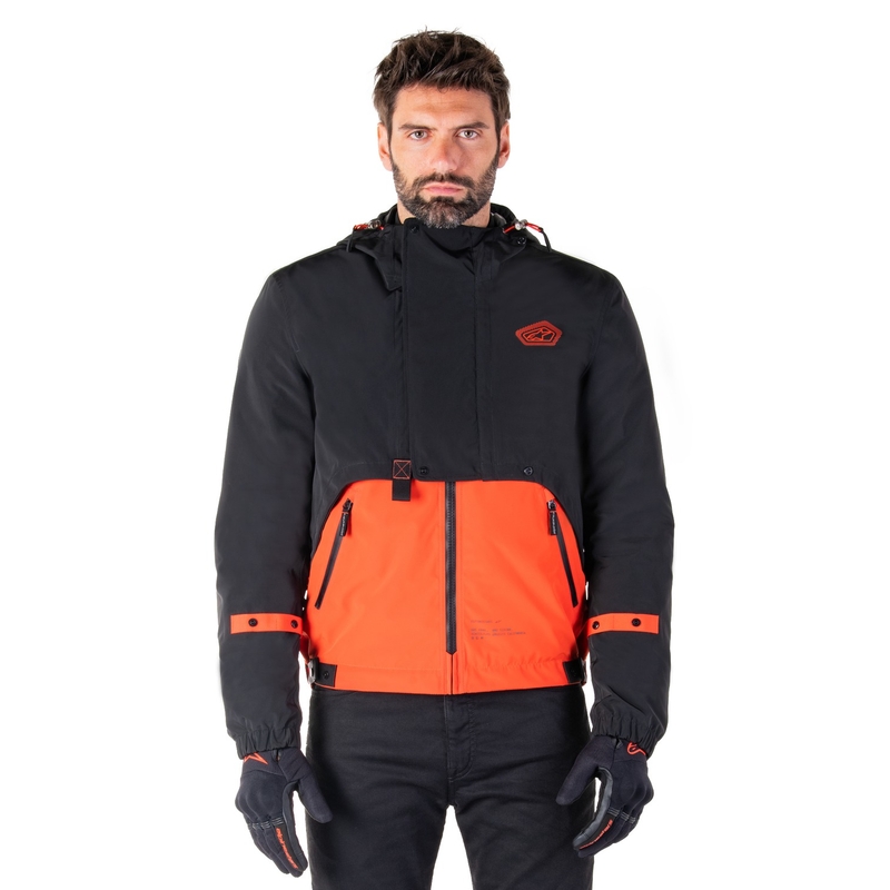 Alpinestars Mootant Waterdichte Parka zwart-fluoranje