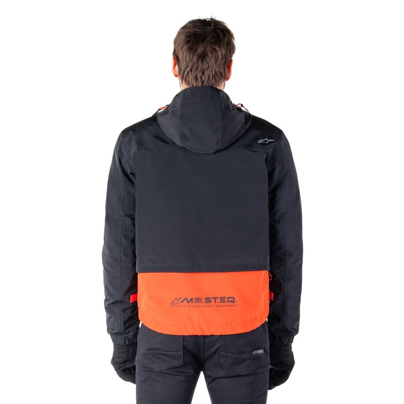 Alpinestars Mootant Waterdichte Parka zwart-fluoranje