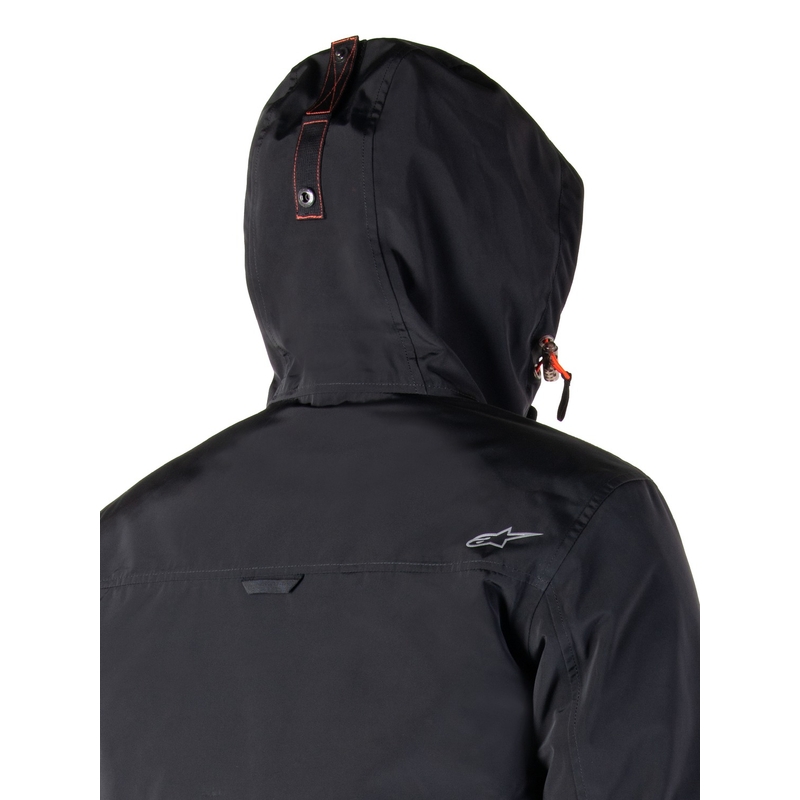 Alpinestars Mootant Waterdichte Parka zwart-fluoranje