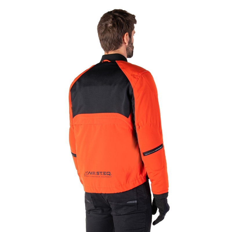 Alpinestars Mootant Waterdichte Parka zwart-fluoranje