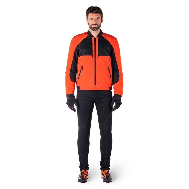 Alpinestars Mootant Waterdichte Parka zwart-fluoranje