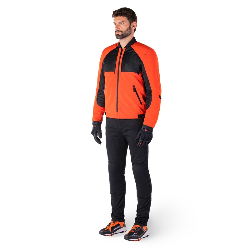 Alpinestars Mootant Waterdichte Parka zwart-fluoranje