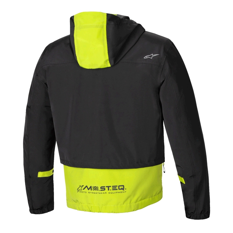 Alpinestars Mootant Waterdichte Parka Zwart-Fluo Geel