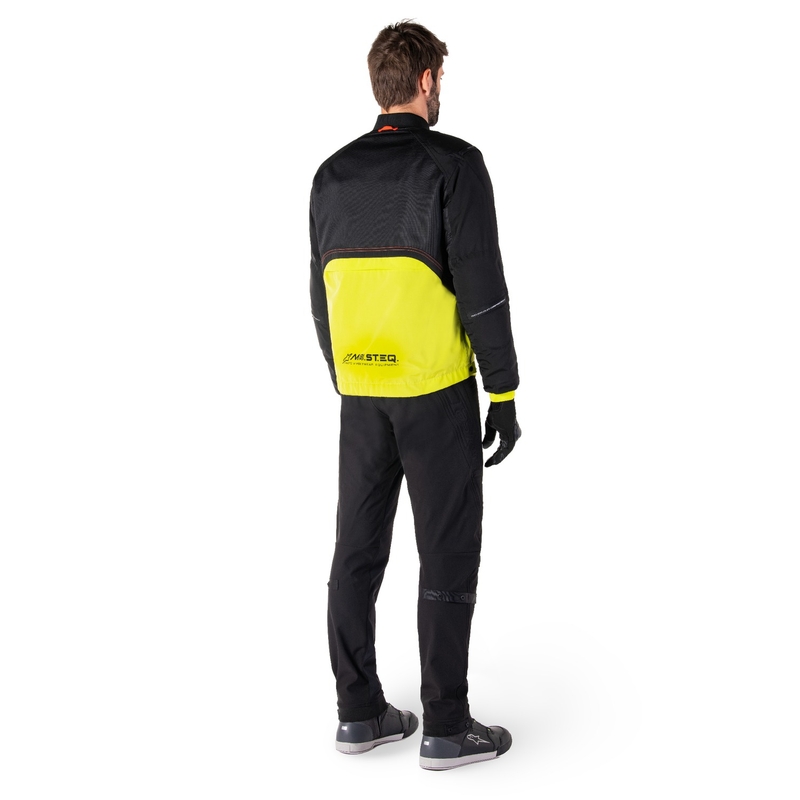 Alpinestars Mootant Waterdichte Parka Zwart-Fluo Geel