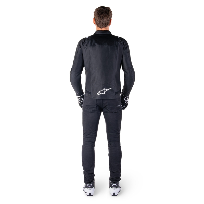 Alpinestars T-SPS 2 Waterdicht Zwart Wit Motorjack