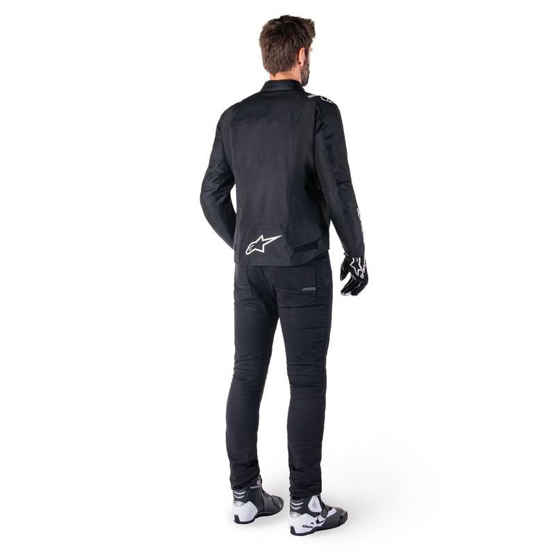 Alpinestars T-SPS 2 Waterdicht Zwart Wit Motorjack