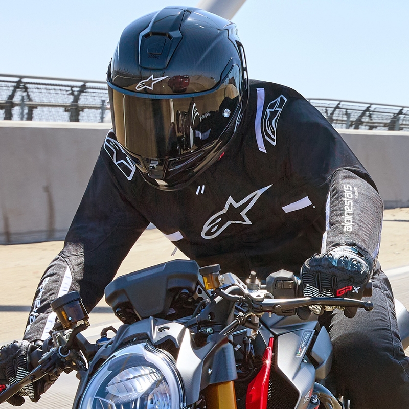 Alpinestars T-SPS 2 Waterdicht Zwart Wit Motorjack