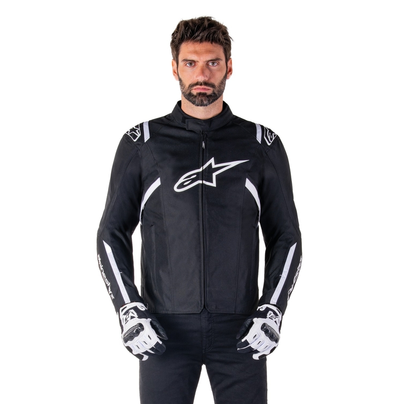 Alpinestars T-SPS 2 Waterdicht Zwart Wit Motorjack