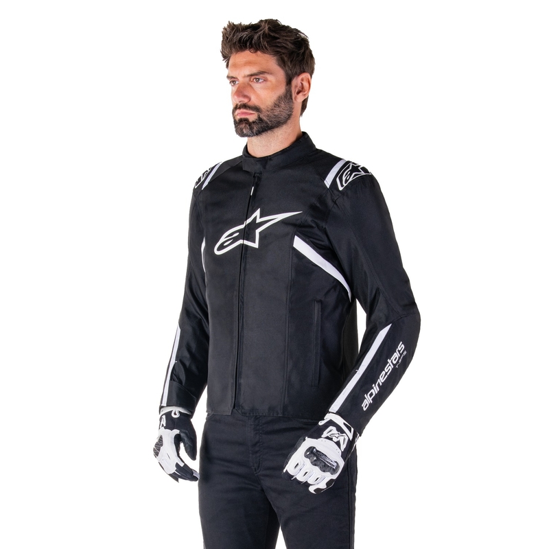 Alpinestars T-SPS 2 Waterdicht Zwart Wit Motorjack