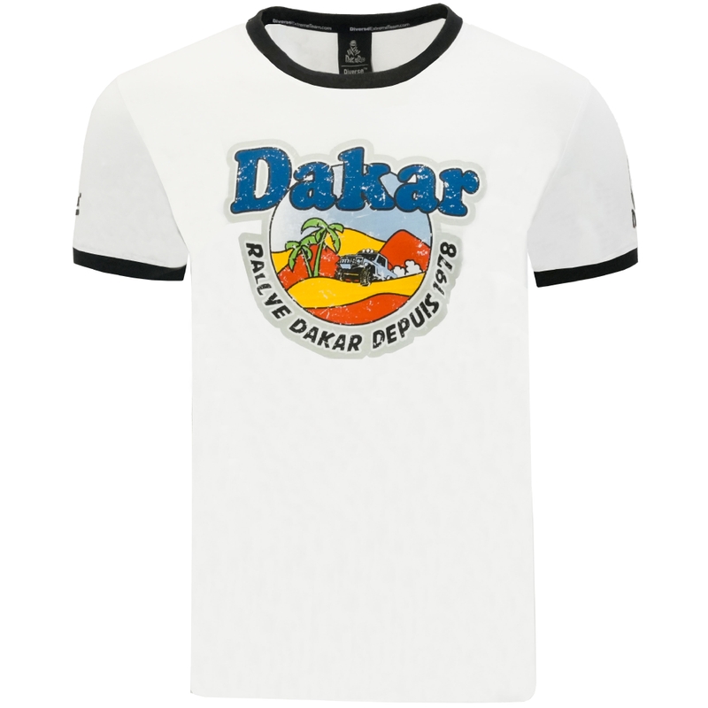 T-shirt Dakar CL MOR 05 wit