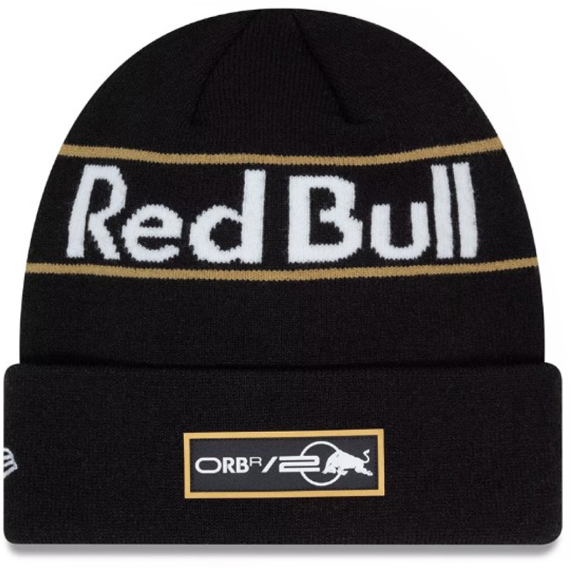Red Bull Racing F1 gouden editie pet zwart