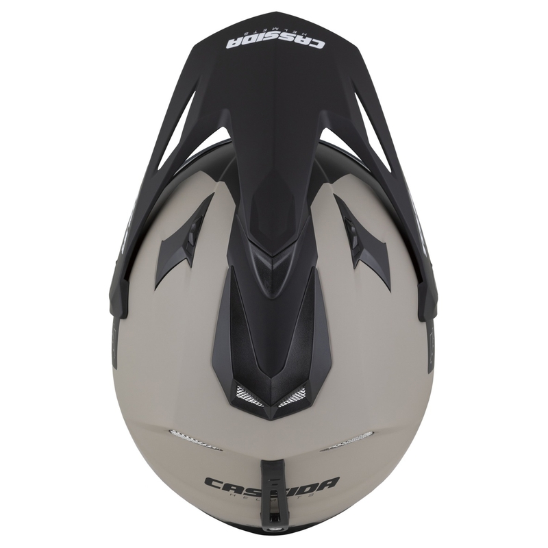 Endurohelm Cassida Tour 2.0 Dual mat zandzwart
