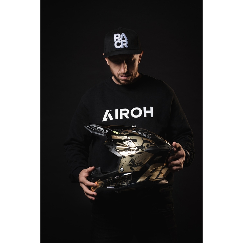 Motorcrosshelm Airoh Aviator 3.0 "TC 222 THE LEGEND" zwart-goud