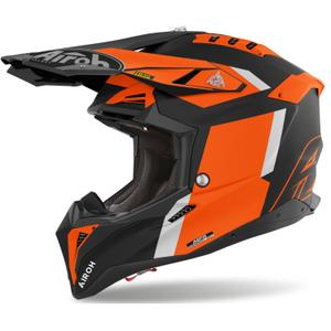Motorcrosshelm Airoh Aviator 3 Glory oranje mat