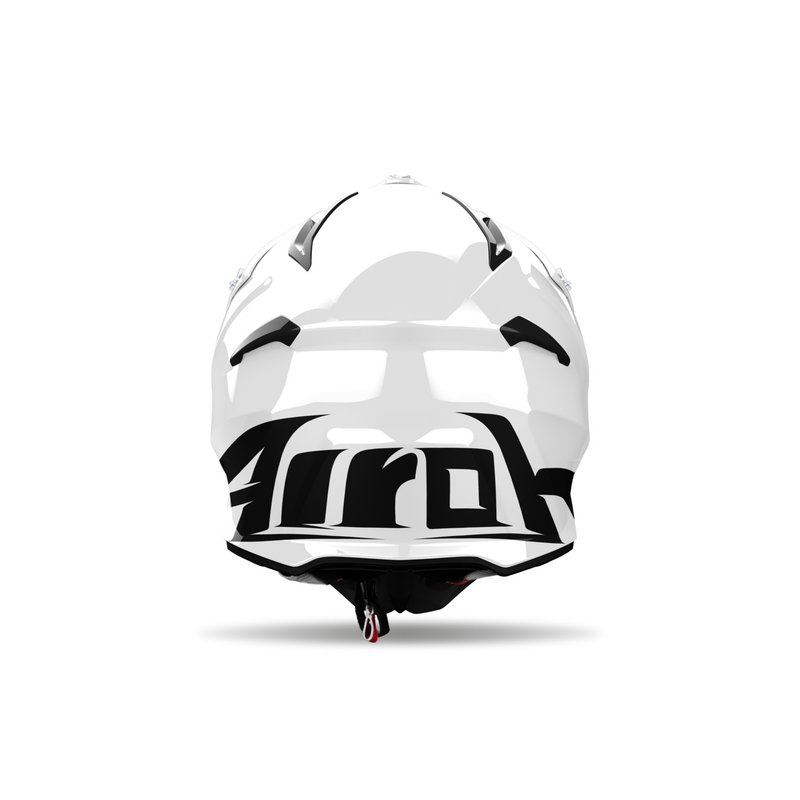 Motorcrosshelm Airoh Aviator ACE 2 Kleur wit glanzend