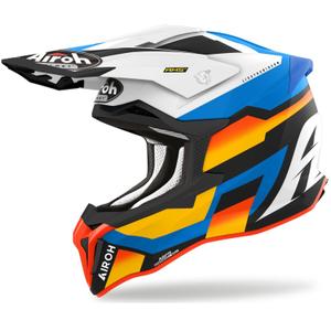 Motorcrosshelm Airoh Strycker Glam blauw mat uitverkoop