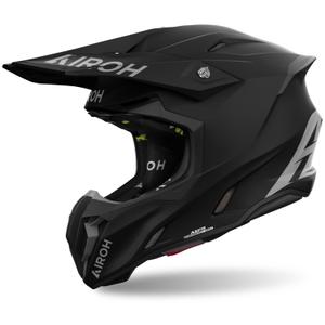 Motorcrosshelm Airoh Twist 3 Kleur mat zwart