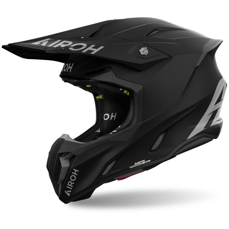 Motorcrosshelm Airoh Twist 3 Kleur mat zwart