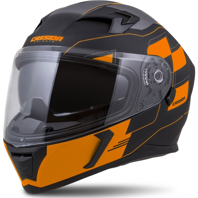 Integraalhelm Cassida Integral 3.0 RoxoR zwart-oranje
