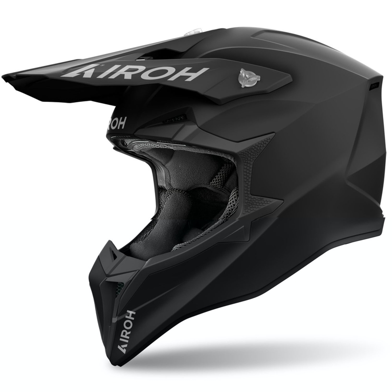 Motorcrosshelm Airoh Wraaap Kleur zwart mat