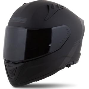 Cassida Aero integraal motorhelm mat zwart-grijs