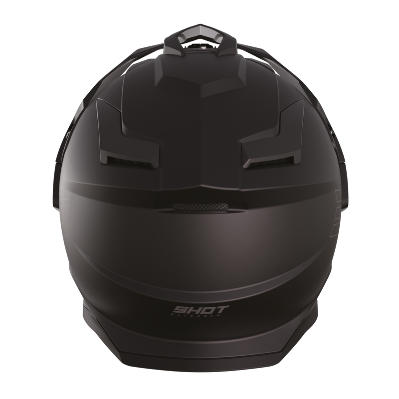 Enduro Helm Shot Trek Max Vision Solid Mat Zwart