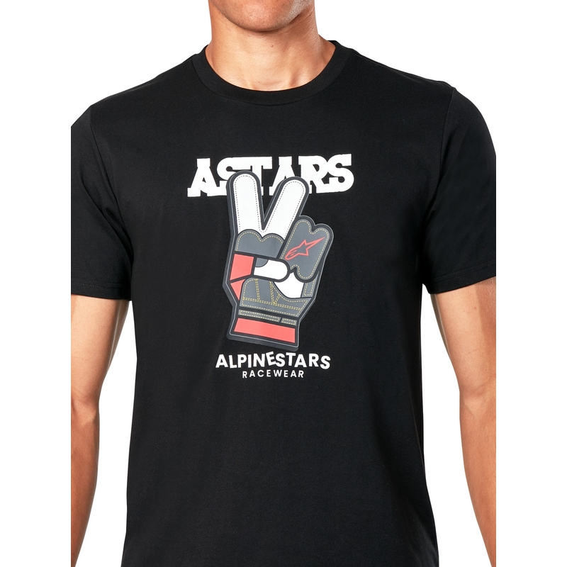 T-shirt Alpinestars Peaceout CSF zwart