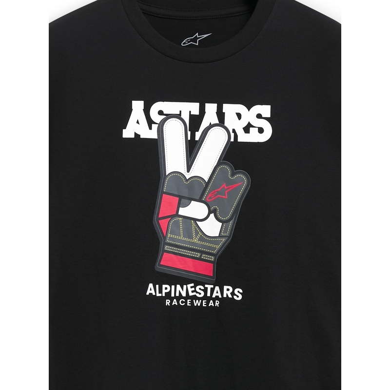 T-shirt Alpinestars Peaceout CSF zwart