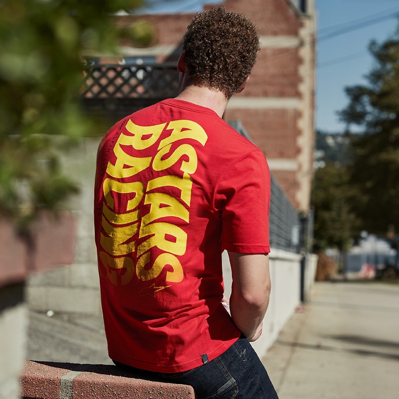 T-shirt Alpinestars Swerve CSF rood