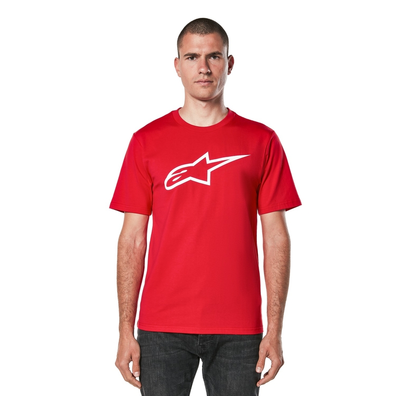T-shirt Alpinestars Ageless 2.0 CSF rood en wit
