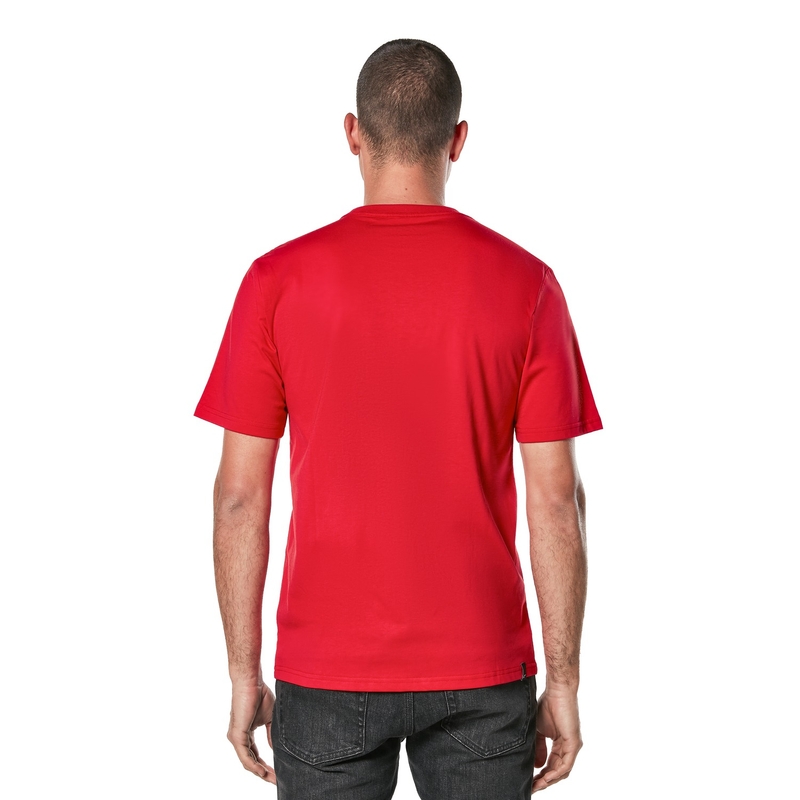 T-shirt Alpinestars Ageless 2.0 CSF rood en wit