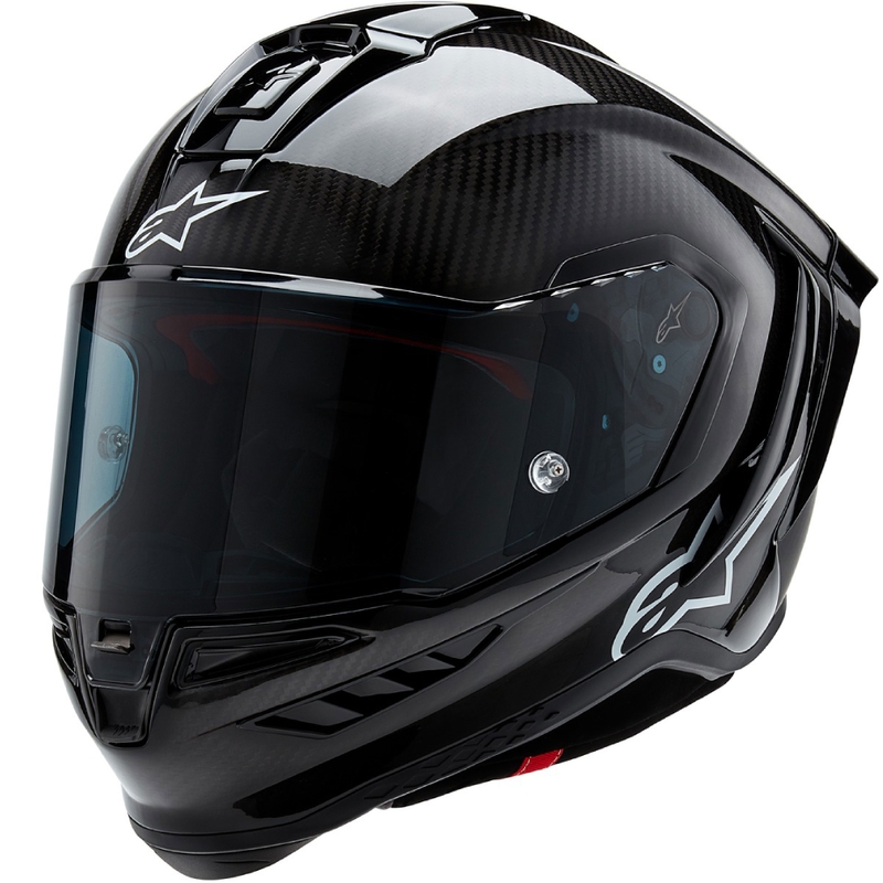 Integraal motorhelm Alpinestars Supertech R-10 Solid carbon black