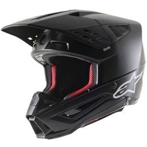 Alpinestars S-M5 Solid Motorcrosshelm matzwart