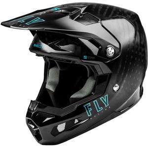 Motorcrosshelm FLY Racing Formula S Carbon Zwart