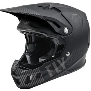Motorcrosshelm FLY Racing Formula CC Primary zwart-grijs mat