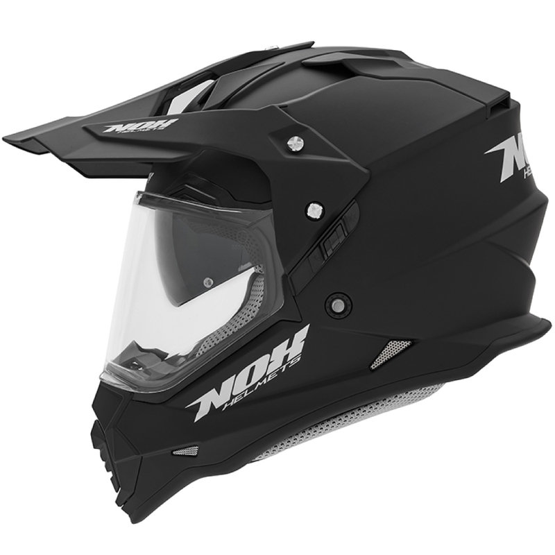 Endurohelm NOX N312 zwart mat