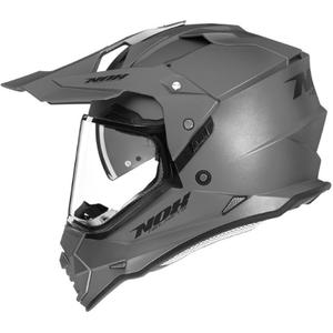 Endurohelm NOX N312 zilver