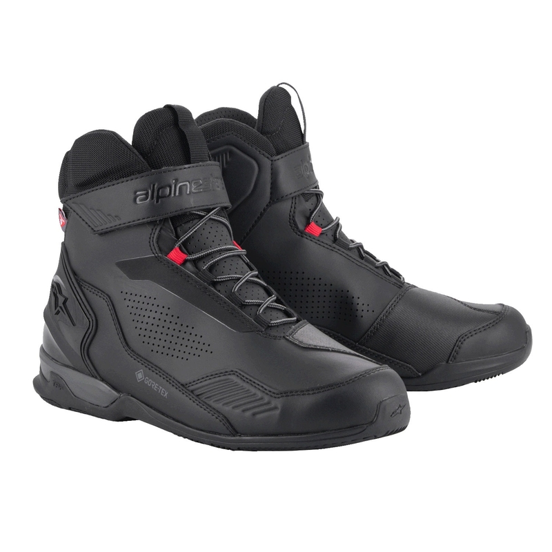 Alpinestars Austral Gore-Tex zwart-donkergrijs motorlaarzen