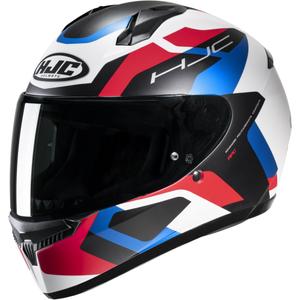 HJC C10 Tins MC21SF zwart-blauw-rood-wit integraal motorhelm