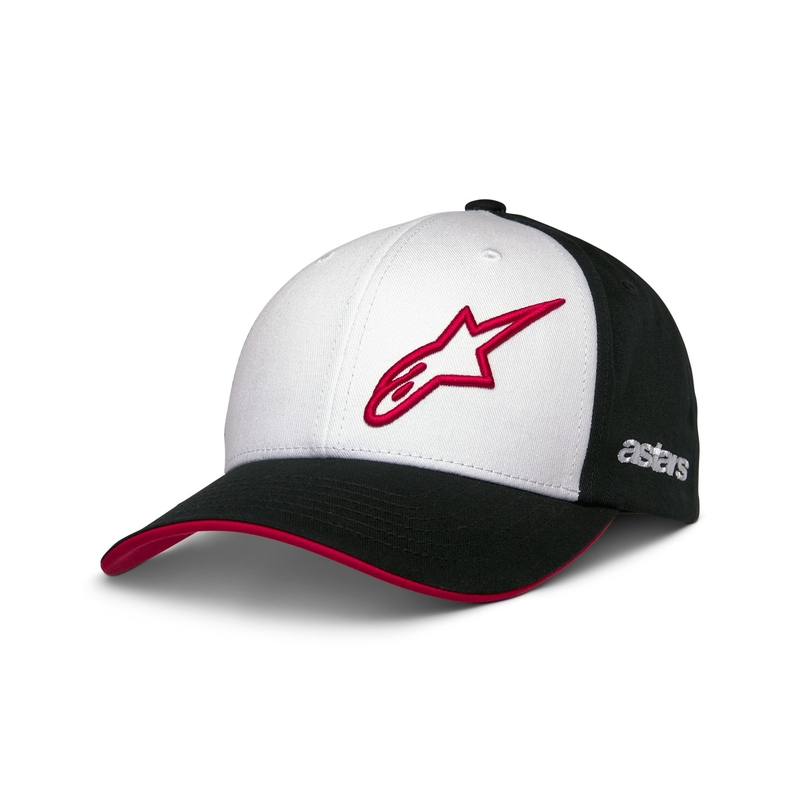 Alpinestars Sessionized Snapback pet wit-zwart-rood