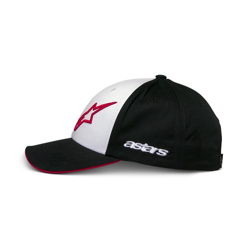 Alpinestars Sessionized Snapback pet wit-zwart-rood