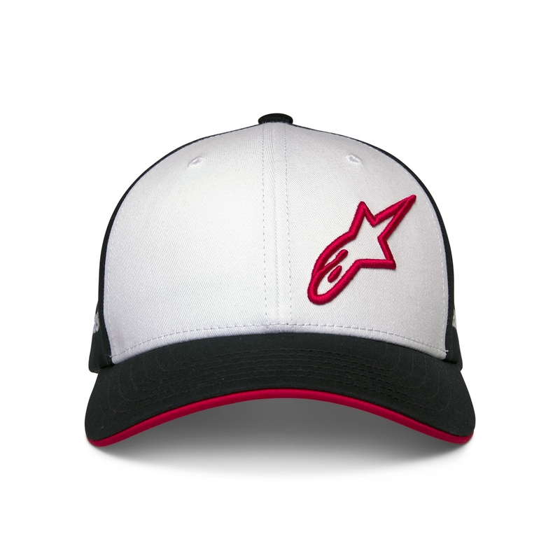 Alpinestars Sessionized Snapback pet wit-zwart-rood