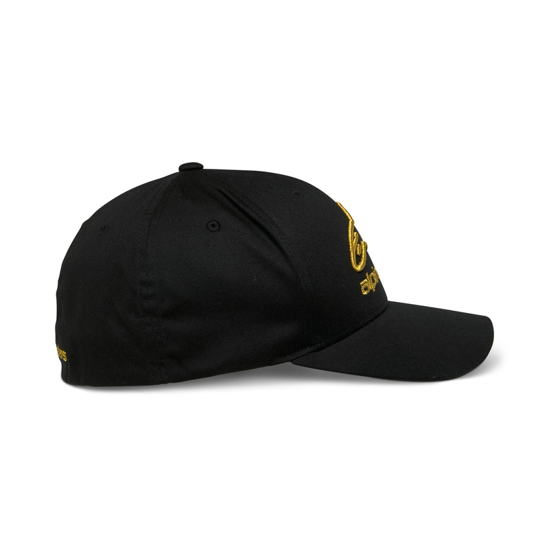 Alpinestars Gild Flexback cap zwart met goud