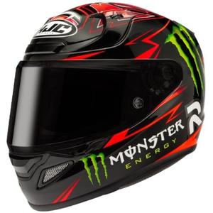 Integraalhelm HJC RPHA 12 Quartararo Replica MC1 zwart
