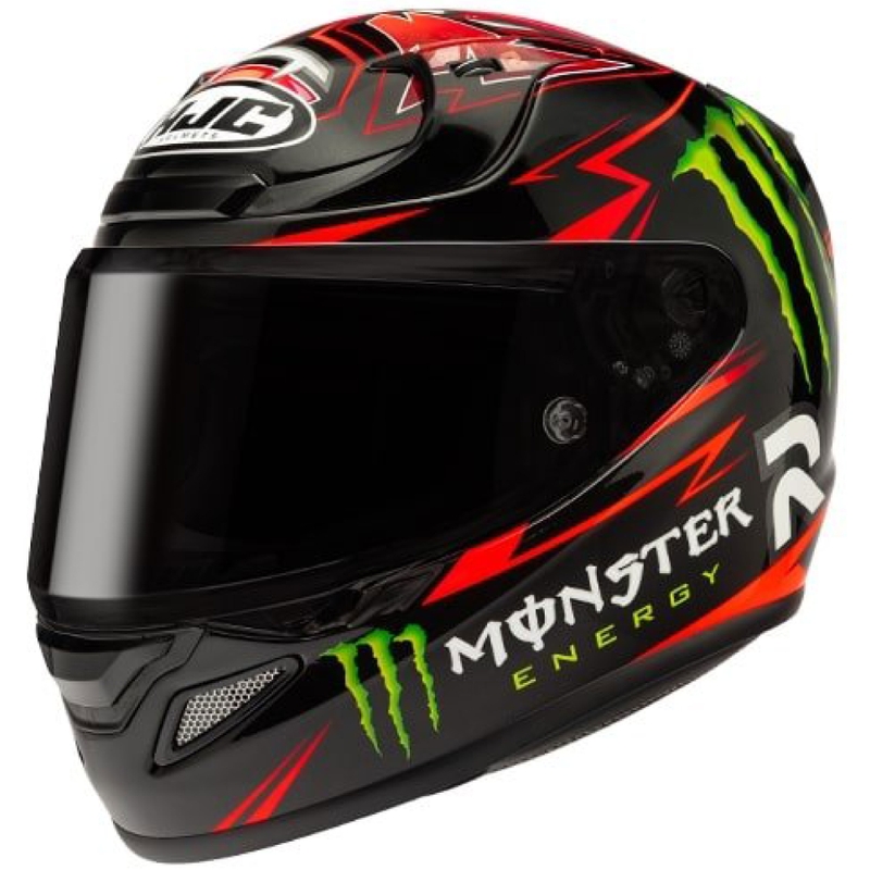 Integraalhelm HJC RPHA 12 Quartararo Replica MC1 zwart uitverkoop