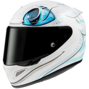Integraalhelm HJC RPHA 12 Licht Fury Universeel wit-blauw